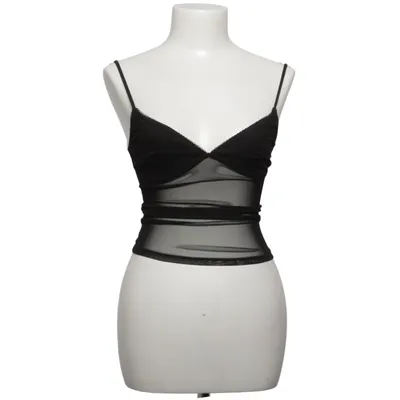 Crop top (Sort) fra Bershka Polyester