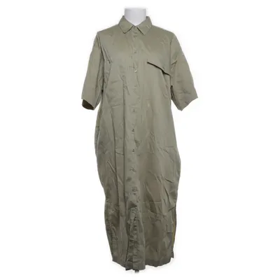 Skjortklänning (Beige) från Leveté Room Elastan, Polyamid