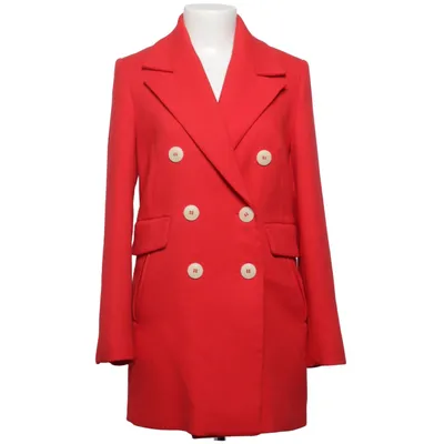 Manteau (Rouge) de Mango Suit Élasthane, Polyester, Viscose