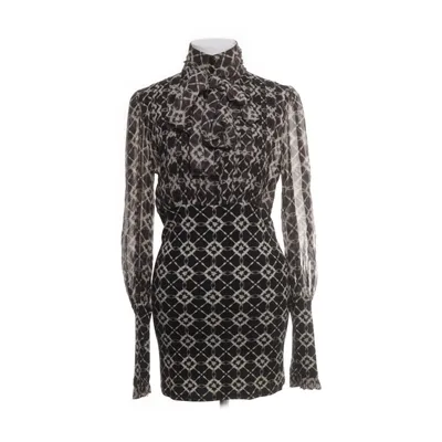 Pussy bow blouse (Brown, Beige) from Gianfranco Ferré Elastane, Silk, Viscose