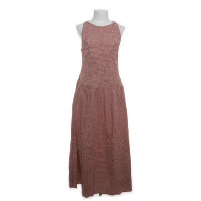 Maxi dress (Red, White, Multicolored) from Zara Cotton, Elastane