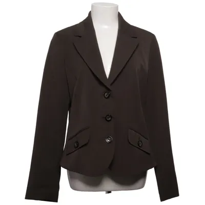 Blazer (Bruin) van GR Design Elastaan, Polyester, Viscose