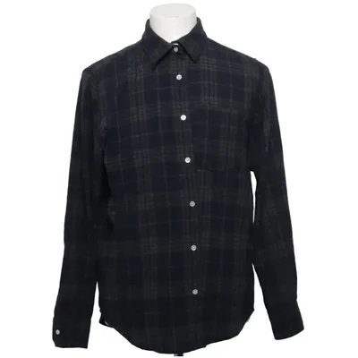 Chemise en flanelle (Bleu, Gris) de Norse Projects Polyamide, Viscose, Laine