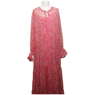 Maxikjole (Pink, Orange) fra Ellos Polyester