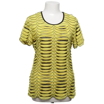 Top (Yellow, Black) from Molly Jo Elastane, Polyester