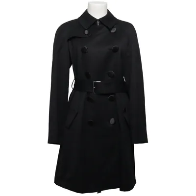 Trench coat (Black) from H&M Comme des Garçons Polyester, Viscose, Wool