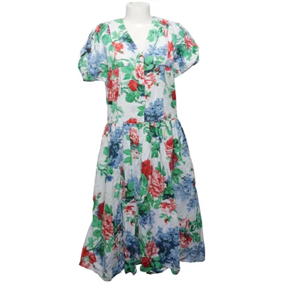 Robe (Blanc, Multicolore) de Movie Coton, Viscose