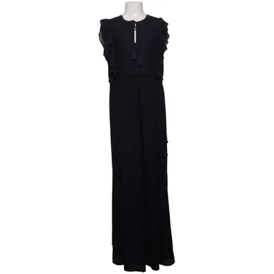 Maxi jurk (Blauw) van Chelsea & Violet Katoen, Polyamide, Polyester