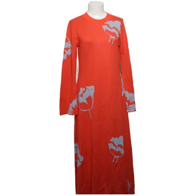 Dress (Red, Gray) from Marimekko Viscose, Wool