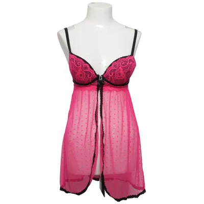 Negligee (Pink, Black) from Censored Elastane, Polyamide