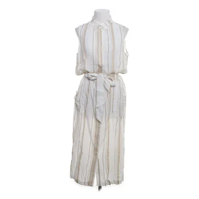 Jurk (Beige, Wit) van Ilse Jacobsen Polyester, Viscose