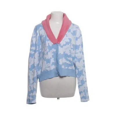 Cardigan (Blue, Multicolored) from Lazy Oaf Acrylic, Cotton