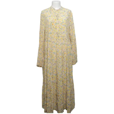 Maxi dress (Beige, Yellow, Green) from Pieces Viscose