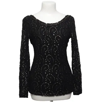 Top (Zwart, Goud) van KappAhl Elastaan, Metallvezel, Polyamide, Viscose