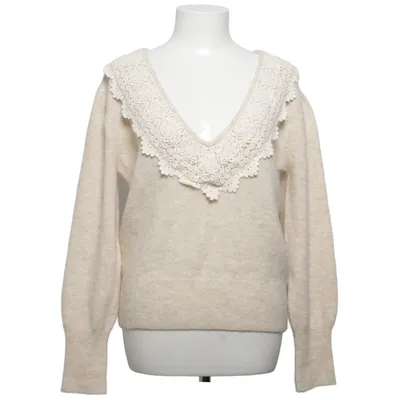 Sweater (Beige) fra Atelier Reve Alpacauld, Elastan, Polyamid