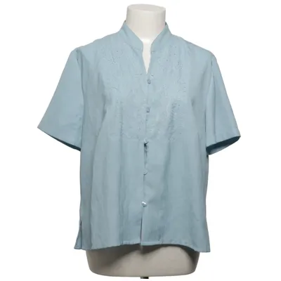 Chemise à manches courtes (Bleu) de Eastex Polyester