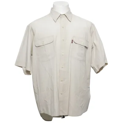 Kortærmet skjorte (Beige) fra Nuovo Bomuld, Polyester