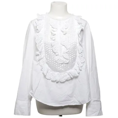Blouse (Blanc) de H&M Edition Coton, Polyester