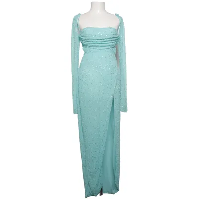 Evening gown (Blue) from Oh Polly Elastane, Polyester