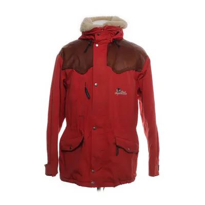 Vinterjacka (Röd) från Peak Performance Polyester, Bomull