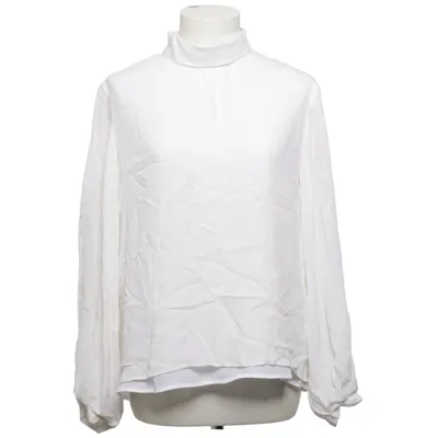 Blouse (Wit) van Hallhuber Donna Polyester, Zijde