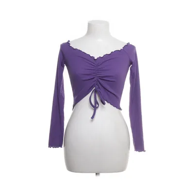 Crop top (Purple) from Boohoo