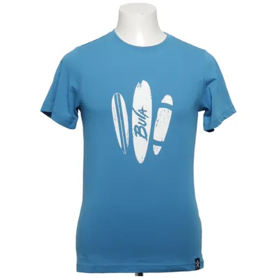 T-shirt (Blue) from Bula Cotton, Elastane, Polyester