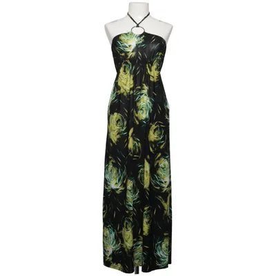 Halterneck dress (Black, Green, Yellow) from Talco Elastane, Polyester