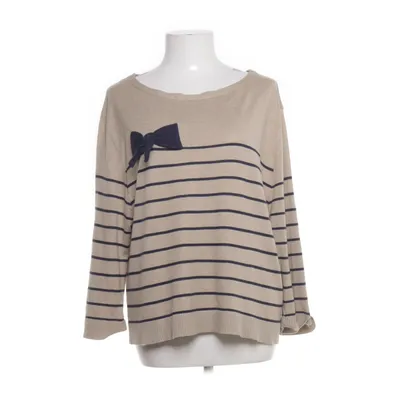 Top (Beige, Blue) from Jacqueline Riu Acrylic, Cotton