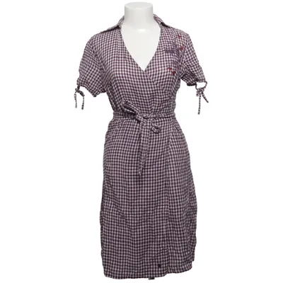 Wrap dress (Purple, White) from Robin Ruth