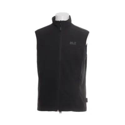 Outer vest (Black) from Jack Wolfskin Elastane, Polyester