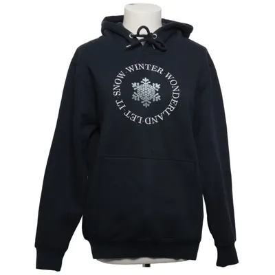 Hoodie (Black) from Lane Seven Cotton, Recycled polyester
