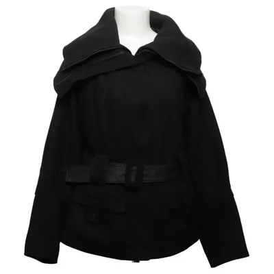 Vinterkappa (Svart) från Minus Polyester, Viskos, Ull