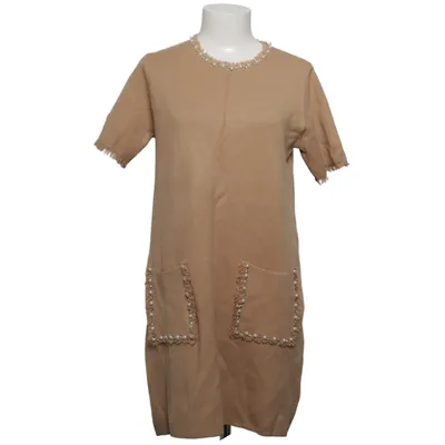 Jurk (Bruin) van Bluoltre Polyamide, Polyester, Viscose