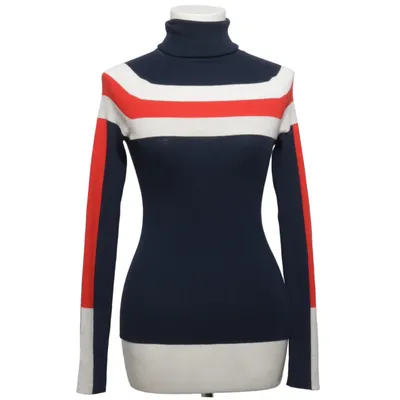 Pul à col roulé (Bleu, Rouge, Blanc) de Athleta Laine de mouton, Polyester