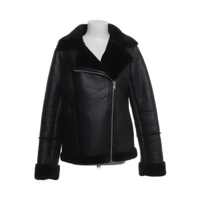 Shearlingjacka (Svart) från VILA Polyester