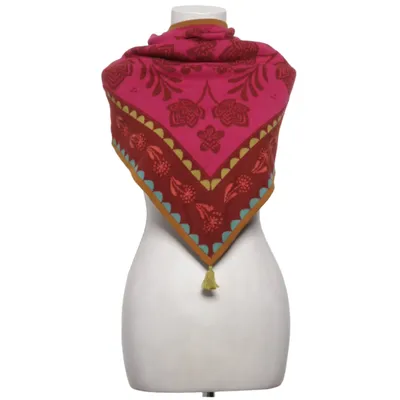 Châle (Rouge, Rose, Multicolore) de Gudrun Sjödén Coton, Laine