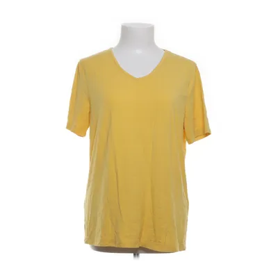 T-shirt (Geel) van Brandtex Copenhagen Katoen, Elastaan, Modal