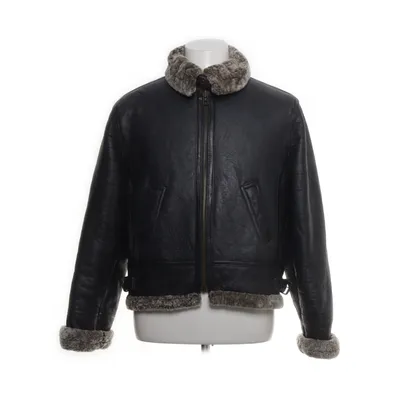 Läderjacka (Svart, Brun) från Original Shearling