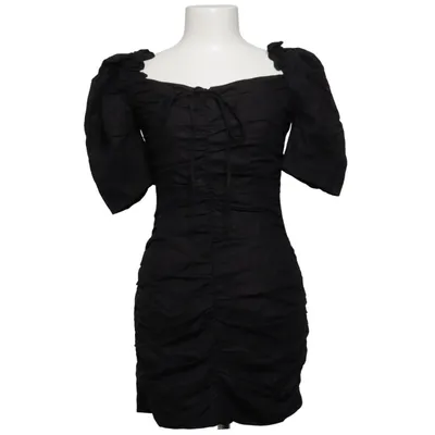Jurk (Zwart) van Glamorous Collection Katoen, Linnen