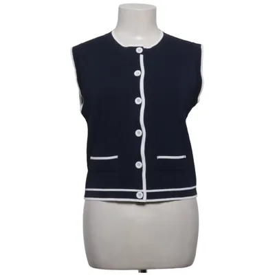 Gilet (Bleu, Blanc) de Cosmoda Polyamide, Viscose