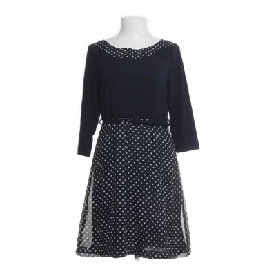 Jurk (Blauw, Wit) van Isolde Elastaan, Polyester, Viscose