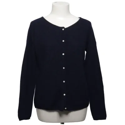 Cardigan (Bleu) de La Maille Sézane Acétate, Laine d'alpaga, Coton, Mohair, Polyamide
