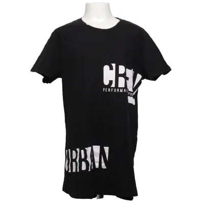 T-shirt (Black, White) from Urban Streetwear Cotton