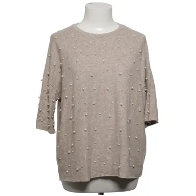 Sweater (Beige) from Dilvin Basic Elastane, Polyester, Viscose