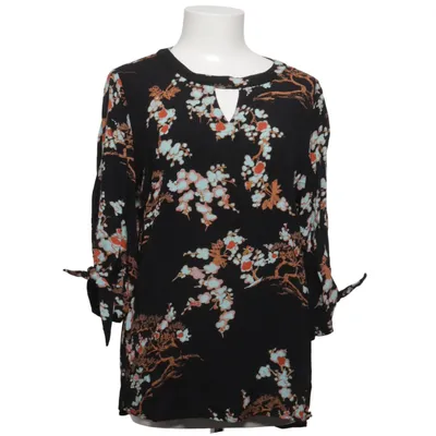 Bluse (Sort, Flerfarvet) fra Dranella Viscose