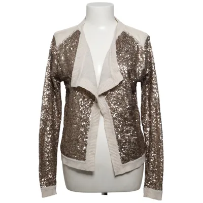 Strickjacke (Beige, Mehrfarbig) von Nü by Staff-Woman Acryl, Merinowolle, Polyamid, Polyester