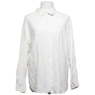 Shirt (White) from ONLY Carmakoma Cotton