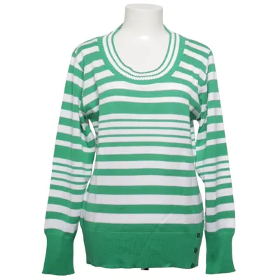 Sweater (Grøn, Hvid) fra Liberty Woman Akryl, Bomuld