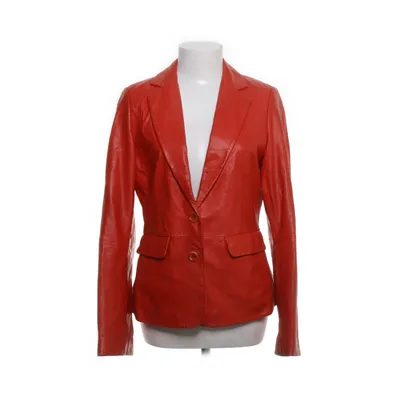 Læderblazer (Rød) fra Mexx